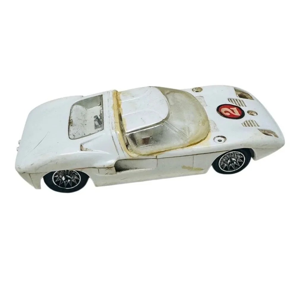 Tekno Monza FORD GT 1/43 Vintage plastic Slot car